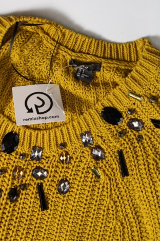 Дамски пуловер H&M, Размер S, Цвят Жълт, Цена 7,25 лв.