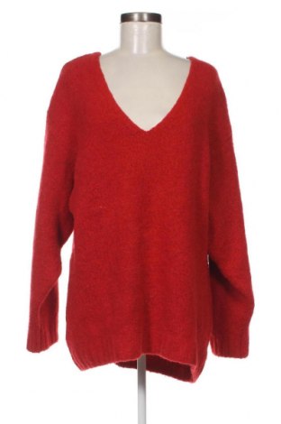 Дамски пуловер H&M, Размер L, Цвят Червен, Цена 6,96 лв.