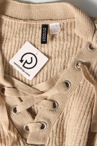 Damenpullover H&M Divided, Größe L, Farbe Beige, Preis 20,18 €