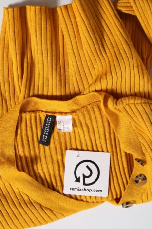 Дамски пуловер H&M Divided, Размер S, Цвят Жълт, Цена 8,99 лв.