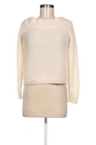 Дамски пуловер H&M Divided, Размер S, Цвят Екрю, Цена 8,99 лв.