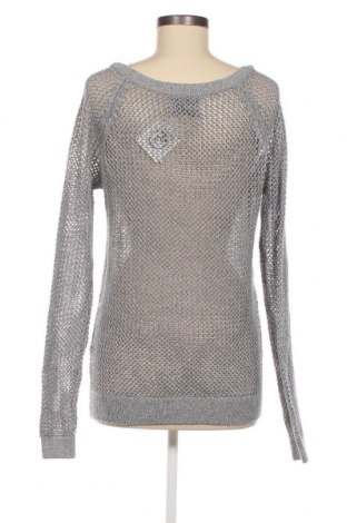 Дамски пуловер Hollister, Размер M, Цвят Сребрист, Цена 7,83 лв.