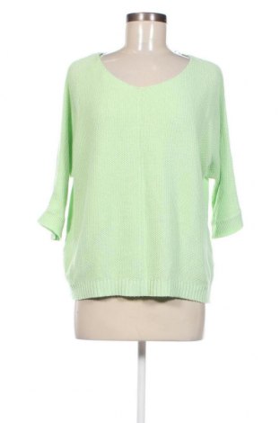 Дамски пуловер Infinity, Размер L, Цвят Зелен, Цена 25,35 лв.