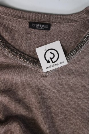 Γυναικείο πουλόβερ Interdee, Μέγεθος M, Χρώμα Καφέ, Τιμή 5,01 €
