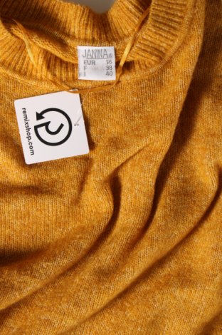 Дамски пуловер Janina, Размер S, Цвят Жълт, Цена 6,67 лв.