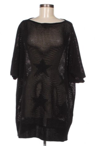 Γυναικείο πουλόβερ Janina, Μέγεθος 5XL, Χρώμα Μαύρο, Τιμή 16,50 €