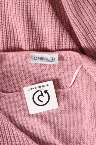 Дамски пуловер Janina, Размер M, Цвят Розов, Цена 8,68 лв.