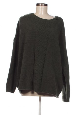 Дамски пуловер Janina, Размер XXL, Цвят Зелен, Цена 10,15 лв.