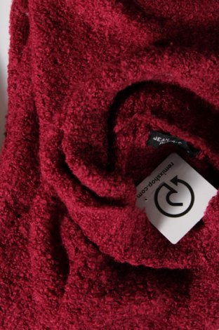 Дамски пуловер Jean Pascale, Размер S, Цвят Червен, Цена 9,28 лв.