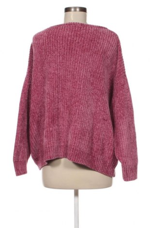 Дамски пуловер Jean Pascale, Размер L, Цвят Розов, Цена 9,28 лв.