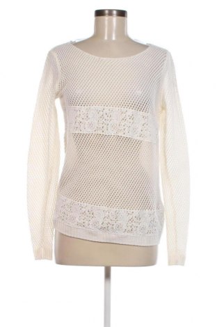 Дамски пуловер Jean Pascale, Размер S, Цвят Бял, Цена 4,64 лв.