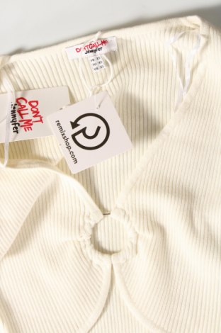 Дамски пуловер Jennyfer, Размер XS, Цвят Екрю, Цена 17,02 лв.
