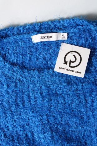 Дамски пуловер Justfab, Размер XL, Цвят Син, Цена 8,12 лв.