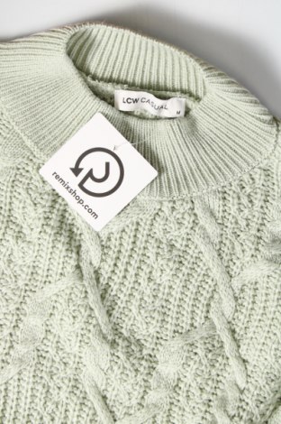 Γυναικείο πουλόβερ LCW, Μέγεθος M, Χρώμα Πράσινο, Τιμή 5,38 €