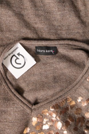 Дамски пуловер Laura Kent, Размер XL, Цвят Бежов, Цена 16,53 лв.