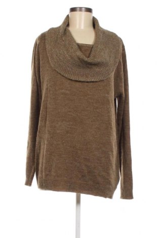 Γυναικείο πουλόβερ Laura Torelli, Μέγεθος XL, Χρώμα Πράσινο, Τιμή 6,28 €