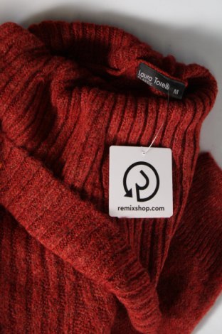 Γυναικείο πουλόβερ Laura Torelli, Μέγεθος M, Χρώμα Κόκκινο, Τιμή 3,95 €