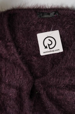 Γυναικείο πουλόβερ Louise Fd, Μέγεθος L, Χρώμα Βιολετί, Τιμή 17,94 €