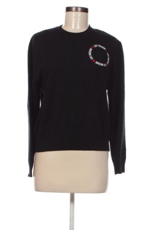 Дамски пуловер Love Moschino, Размер M, Цвят Черен, Цена 233,23 лв.