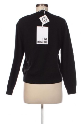 Дамски пуловер Love Moschino, Размер M, Цвят Черен, Цена 281,00 лв.