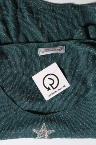 Damski sweter Made In Italy, Rozmiar M, Kolor Niebieski, Cena 92,76 zł