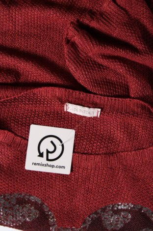 Дамски пуловер Made In Italy, Размер M, Цвят Червен, Цена 7,25 лв.
