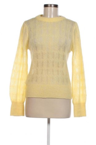 Дамски пуловер Mango, Размер S, Цвят Жълт, Цена 10,79 лв.