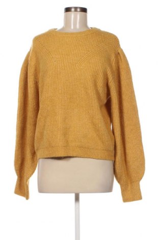 Дамски пуловер Manguun, Размер L, Цвят Жълт, Цена 8,28 лв.