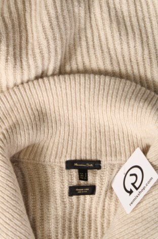 Γυναικείο πουλόβερ Massimo Dutti, Μέγεθος S, Χρώμα  Μπέζ, Τιμή 27,22 €