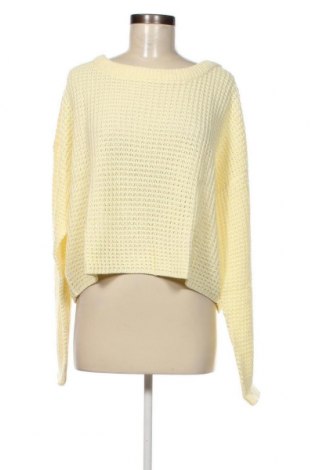 Γυναικείο πουλόβερ Missguided, Μέγεθος XL, Χρώμα Κίτρινο, Τιμή 12,33 €