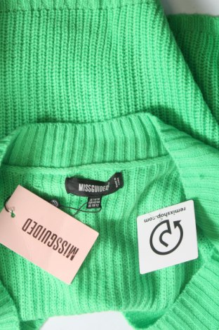 Női pulóver Missguided, Méret L, Szín Zöld, Ár 5 336 Ft