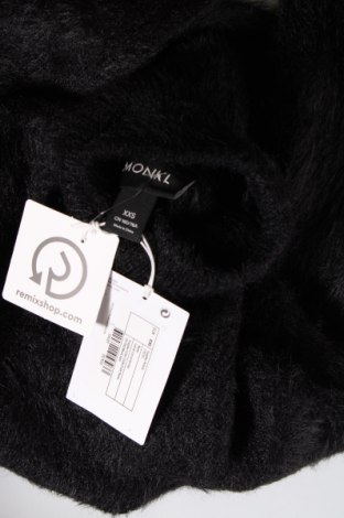 Дамски пуловер Monki, Размер XXS, Цвят Черен, Цена 14,21 лв.
