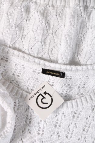 Γυναικείο πουλόβερ More & More, Μέγεθος XL, Χρώμα Λευκό, Τιμή 21,07 €