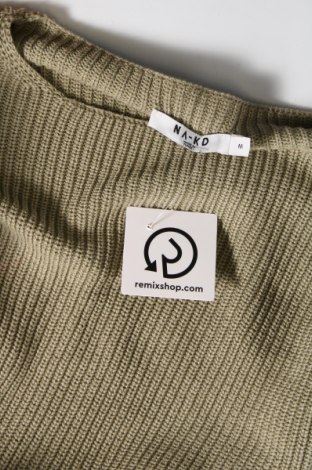 Дамски пуловер NA-KD, Размер M, Цвят Зелен, Цена 11,95 лв.