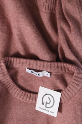 Дамски пуловер NA-KD, Размер S, Цвят Пепел от рози, Цена 14,08 лв.