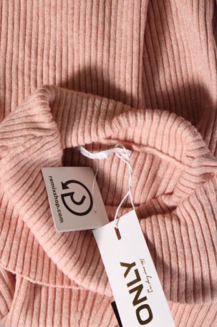 Γυναικείο πουλόβερ ONLY, Μέγεθος XS, Χρώμα Ρόζ , Τιμή 9,19 €