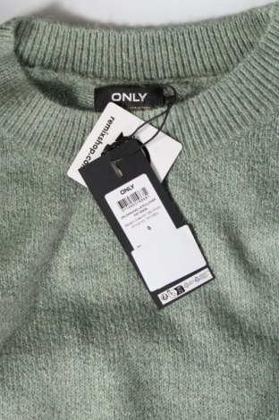 Γυναικείο πουλόβερ ONLY, Μέγεθος S, Χρώμα Πράσινο, Τιμή 8,35 €