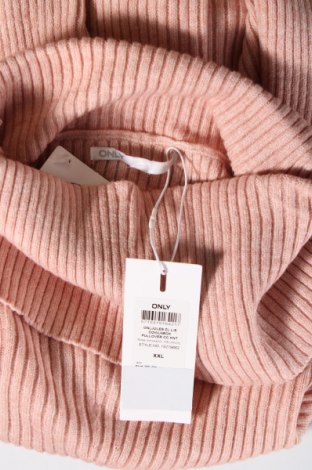 Дамски пуловер ONLY, Размер XXL, Цвят Розов, Цена 13,50 лв.