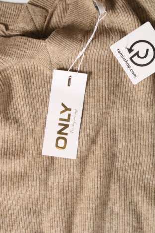 Дамски пуловер ONLY, Размер S, Цвят Бежов, Цена 16,20 лв.