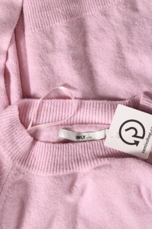 Pulover de femei ONLY, Mărime S, Culoare Roz, Preț 79,93 Lei