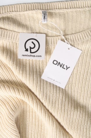 Дамски пуловер ONLY, Размер M, Цвят Бежов, Цена 12,42 лв.