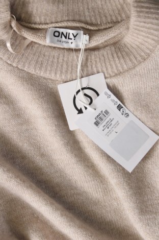 Damenpullover ONLY, Größe L, Farbe Beige, Preis € 9,99