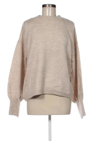 Дамски пуловер ONLY, Размер L, Цвят Бежов, Цена 16,20 лв.