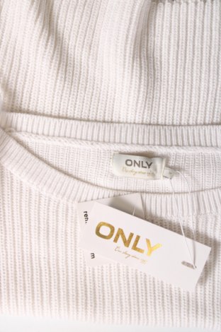 Дамски пуловер ONLY, Размер XXL, Цвят Бял, Цена 18,90 лв.