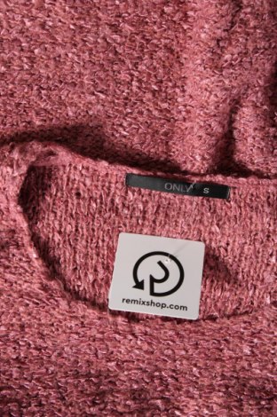 Damenpullover ONLY, Größe S, Farbe Aschrosa, Preis 5,57 €