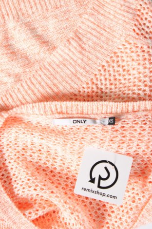 Damenpullover ONLY, Größe XS, Farbe Orange, Preis 5,57 €