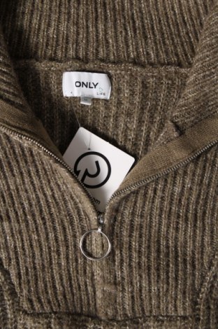 Дамски пуловер ONLY, Размер M, Цвят Зелен, Цена 9,00 лв.