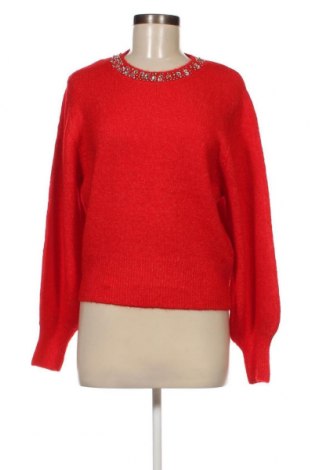 Дамски пуловер ONLY, Размер M, Цвят Червен, Цена 24,30 лв.