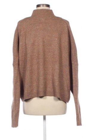 Дамски пуловер ONLY, Размер XXL, Цвят Кафяв, Цена 27,54 лв.
