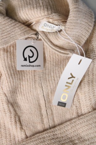 Дамски пуловер ONLY, Размер XS, Цвят Бежов, Цена 29,16 лв.